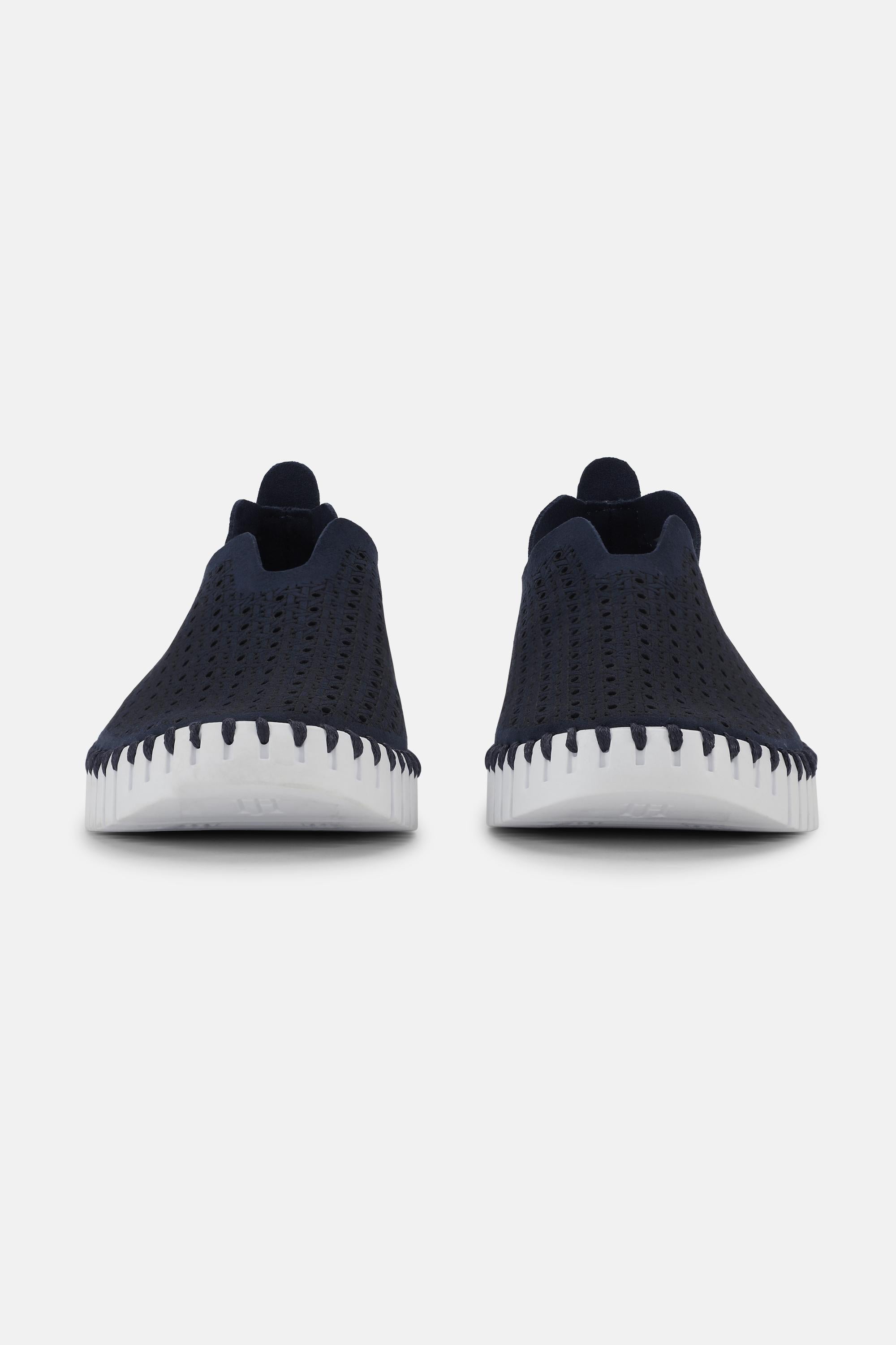 Tulip Sko - Dark Indigo White